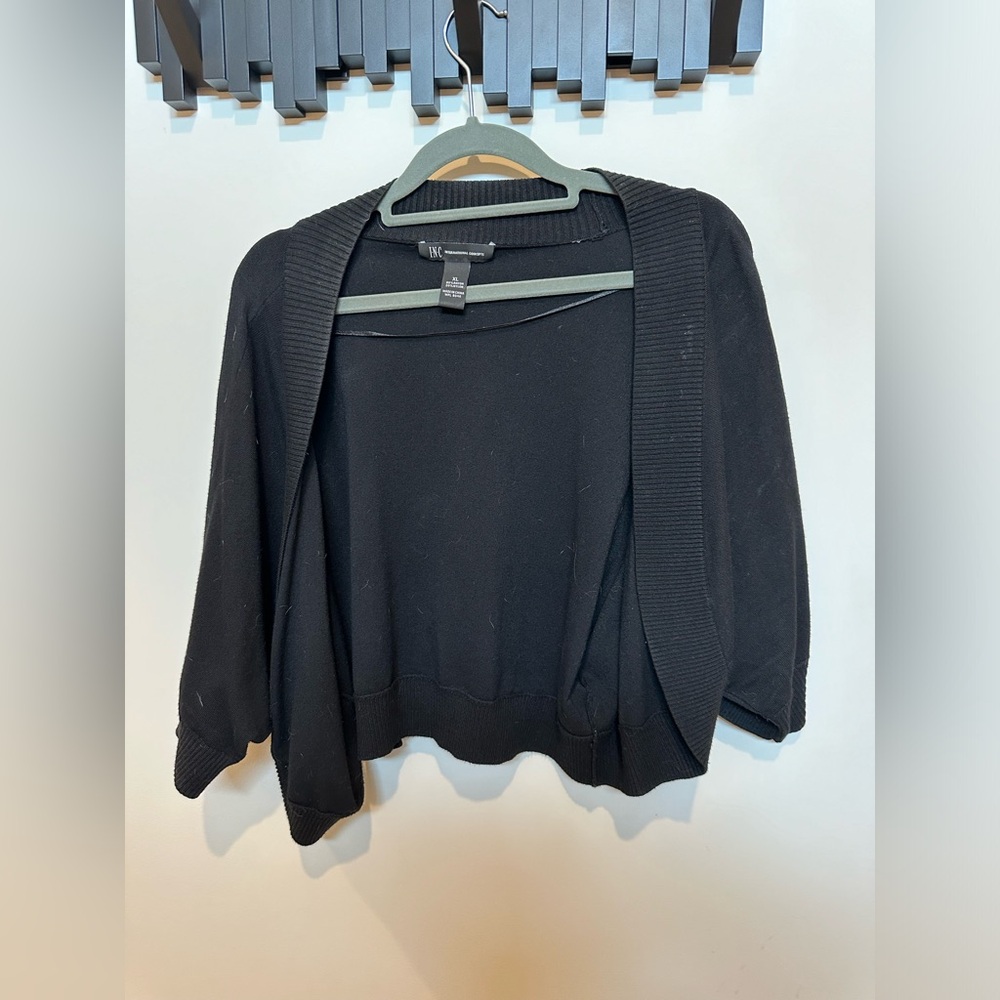 INC black shrug - like new